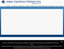 Tablet Screenshot of ipovisione-riabilitazione.com